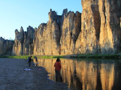 Fishing on the Blue River. Photos from our trips